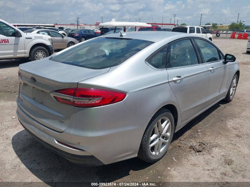 2019 FORD FUSION SE - 3FA6P0H73KR261283