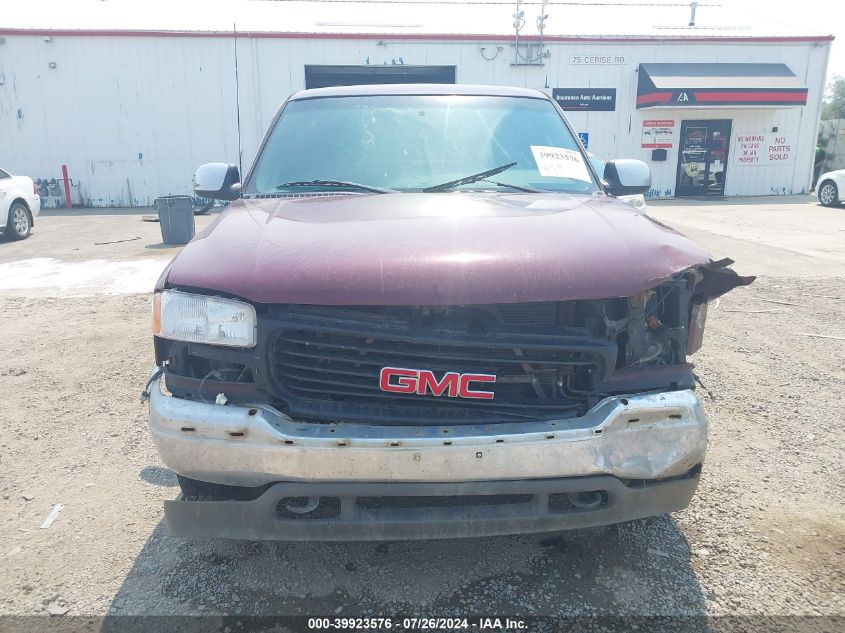 2000 GMC Sierra 1500 Sle VIN: 2GTEK19T2Y1242503 Lot: 39923576