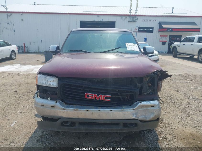 2000 GMC Sierra 1500 Sle VIN: 2GTEK19T2Y1242503 Lot: 39923576