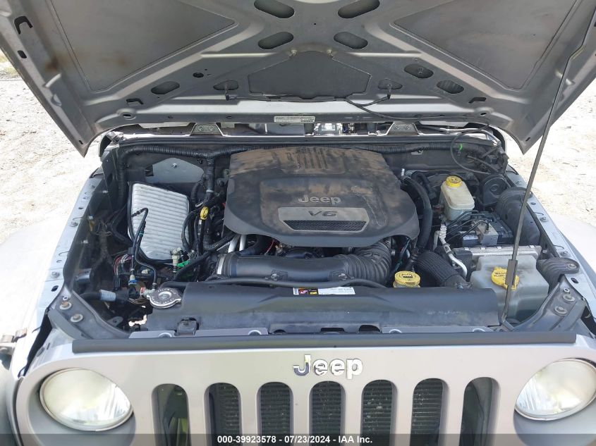 2014 Jeep Wrangler Sport VIN: 1C4AJWAG7EL126152 Lot: 39923578