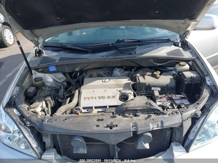 2006 Lexus Rx 330 VIN: JTJGA31U760060085 Lot: 39923580