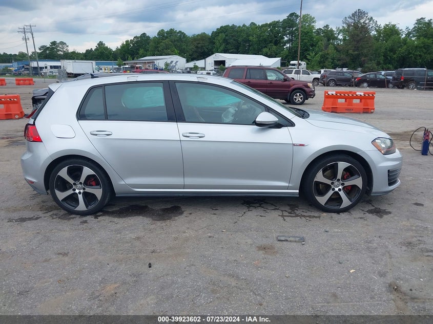 2015 VOLKSWAGEN GOLF GTI 2.0T S 4-DOOR - 3VW5T7AU9FM015249