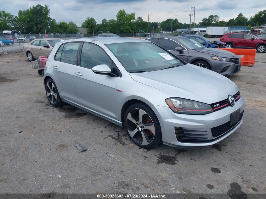 2015 VOLKSWAGEN GOLF GTI 2.0T S 4-DOOR - 3VW5T7AU9FM015249