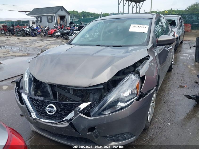 2016 Nissan Sentra Fe+ S/S/Sl/Sr/Sv VIN: 3N1AB7AP1GL640107 Lot: 39923623