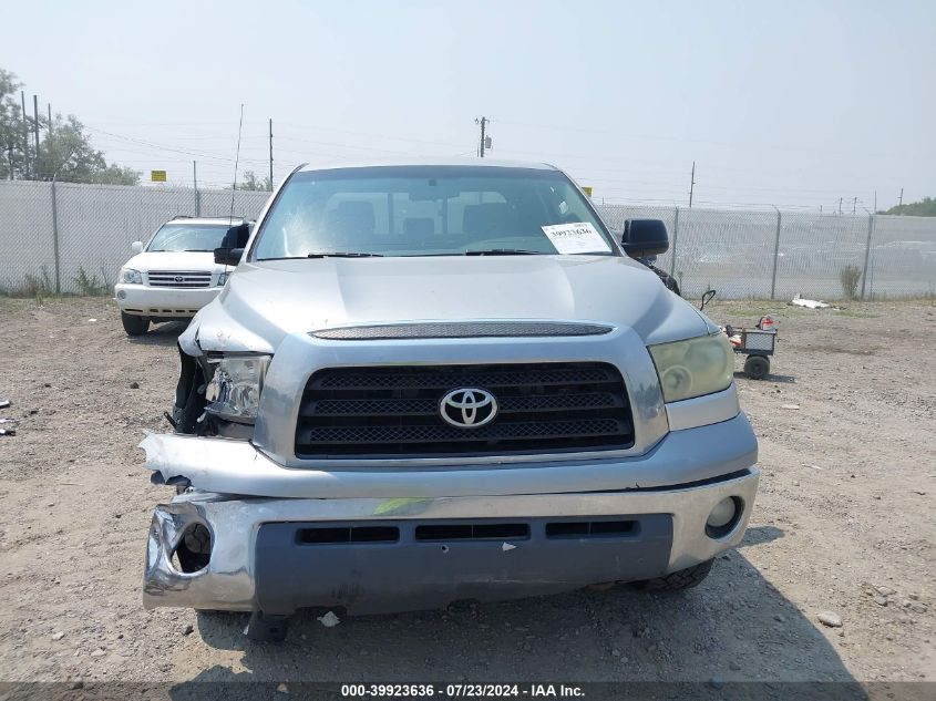 2007 Toyota Tundra Double Cab Sr5 VIN: 5TFBV54117X012136 Lot: 39923636