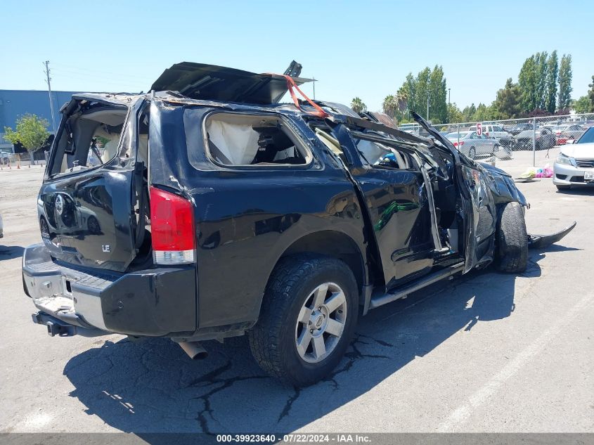 2004 Nissan Pathfinder Armada Le VIN: 5N1AA08B94N703897 Lot: 39923640