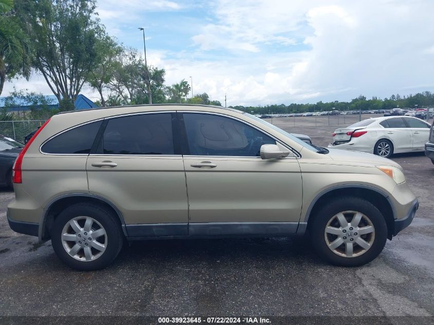 2008 Honda Cr-V Ex-L VIN: 5J6RE38758L007591 Lot: 39923645