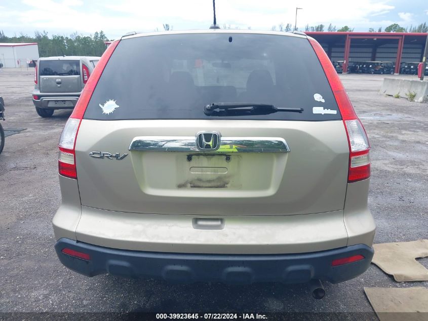 2008 Honda Cr-V Ex-L VIN: 5J6RE38758L007591 Lot: 39923645