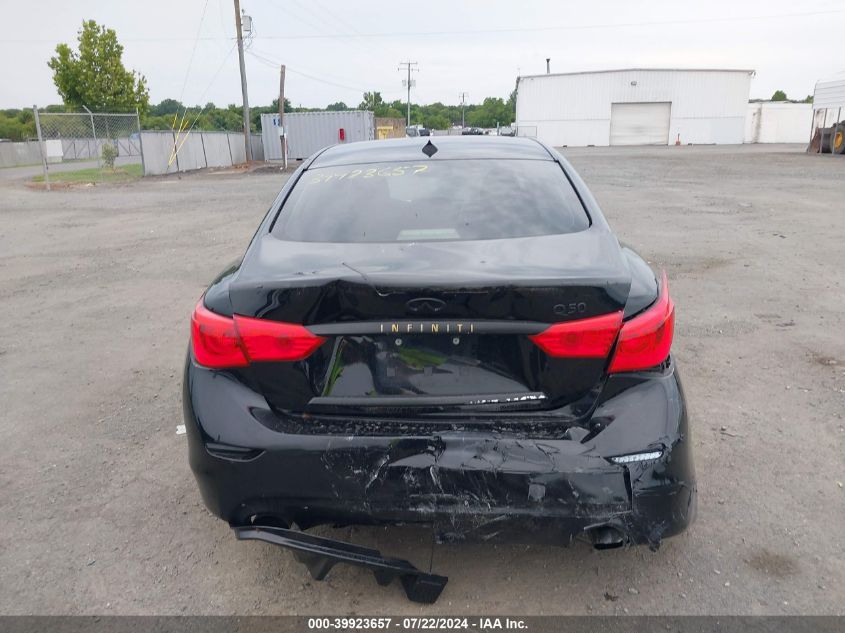 2017 Infiniti Q50 3.0T Premium VIN: JN1EV7AR5HM834625 Lot: 39923657