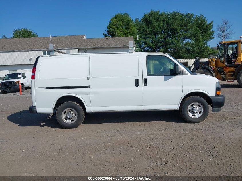 2019 Chevrolet Express 2500 Work Van VIN: 1GCWGAFP4K1217435 Lot: 39923664