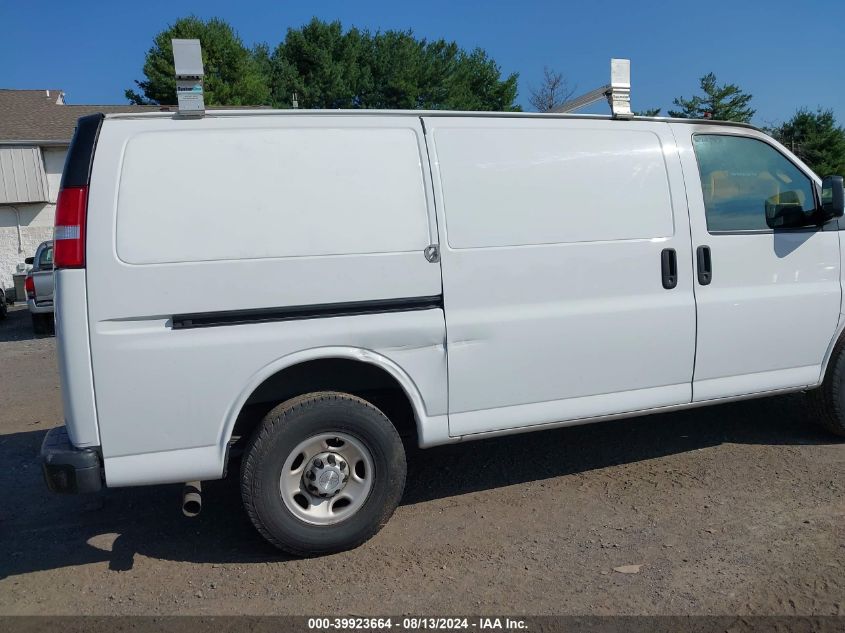 2019 Chevrolet Express 2500 Work Van VIN: 1GCWGAFP4K1217435 Lot: 39923664