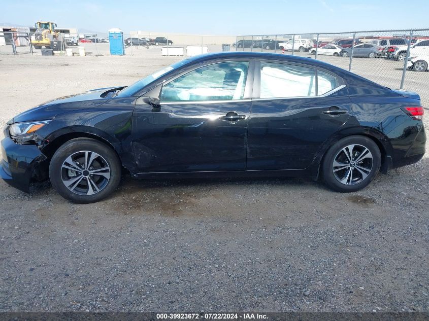 2023 Nissan Sentra Sv Xtronic Cvt VIN: 3N1AB8CV8PY306791 Lot: 39923672