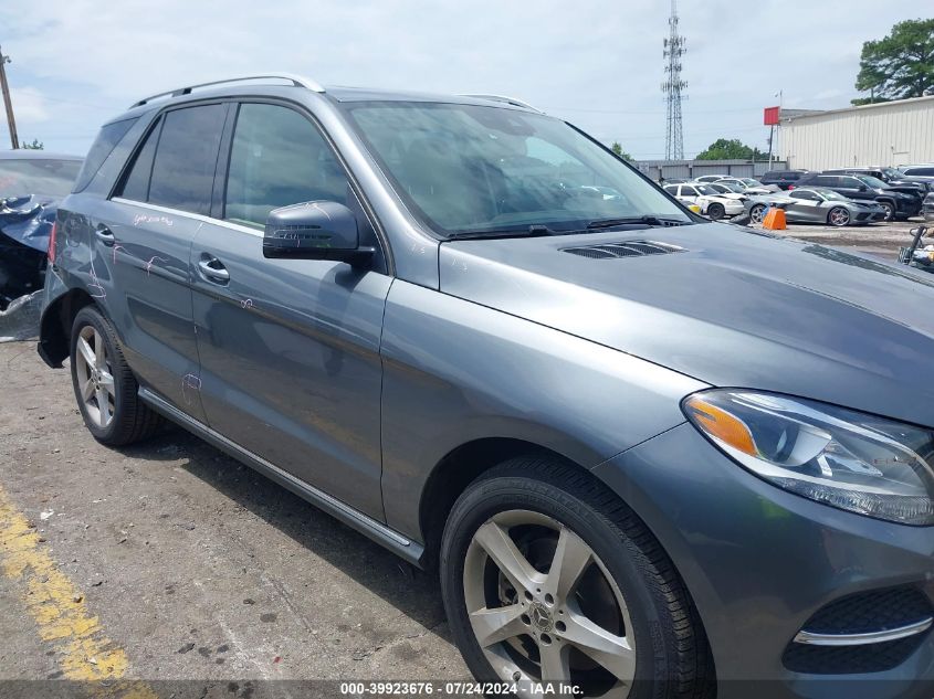 2017 Mercedes-Benz Gle 350 VIN: 4JGDA5JBXHA954767 Lot: 39923676