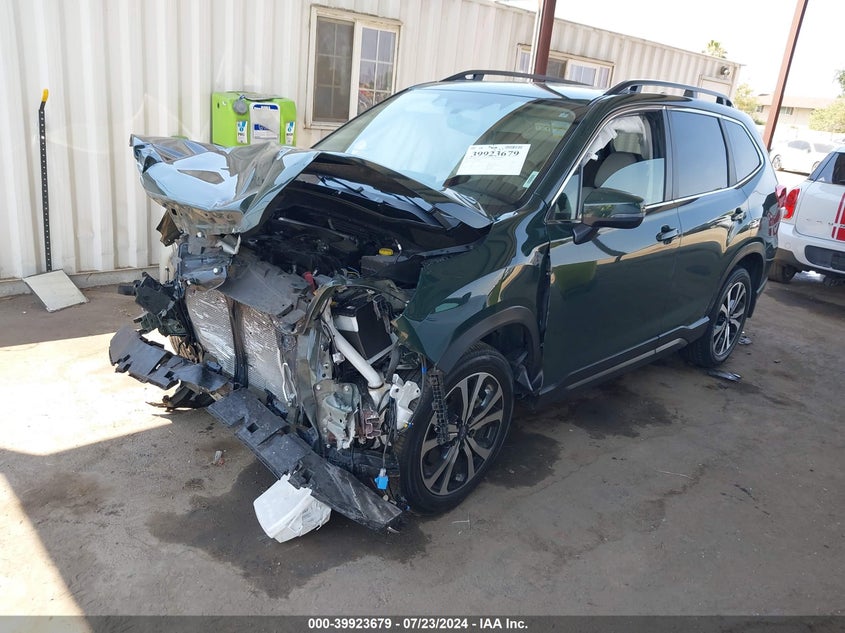 2022 SUBARU FORESTER LIMITED - JF2SKAPC7NH502099