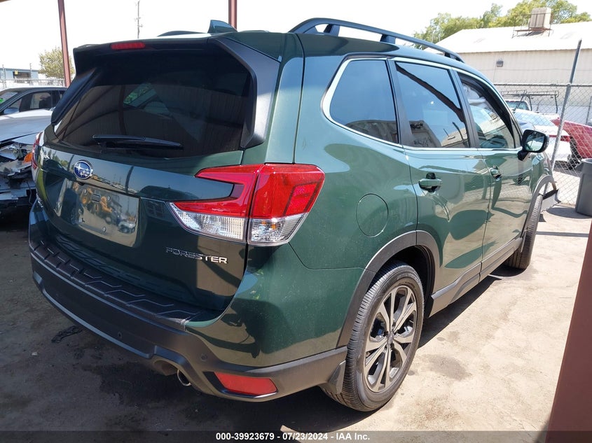 2022 SUBARU FORESTER LIMITED - JF2SKAPC7NH502099