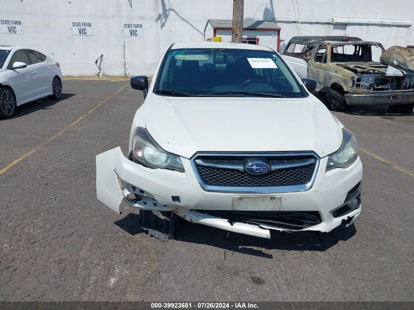 2016 Subaru Impreza 2.0I VIN: JF1GJAA64GH006311 Lot: 39923681