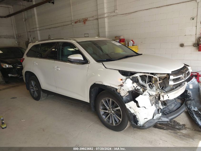 2019 TOYOTA HIGHLANDER SE/XLE - 5TDJZRFH7KS598356