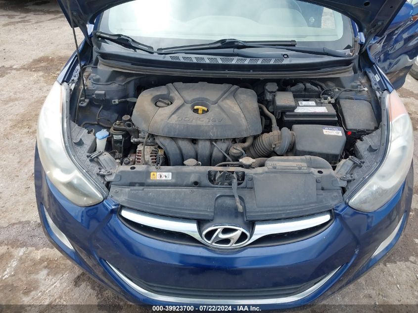 KMHDH4AE0DU812307 2013 Hyundai Elantra Gls