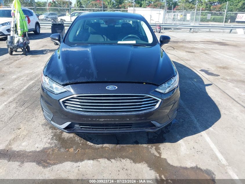 2020 Ford Fusion Se VIN: 3FA6P0HD3LR143385 Lot: 39923724