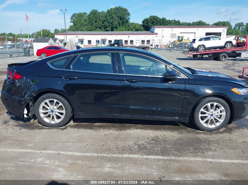 2020 Ford Fusion Se VIN: 3FA6P0HD3LR143385 Lot: 39923724