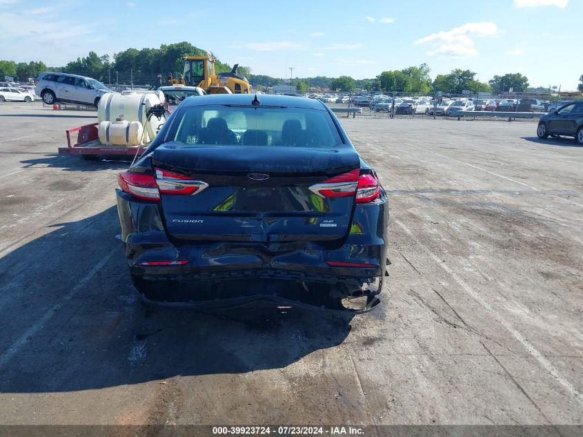 2020 Ford Fusion Se VIN: 3FA6P0HD3LR143385 Lot: 39923724