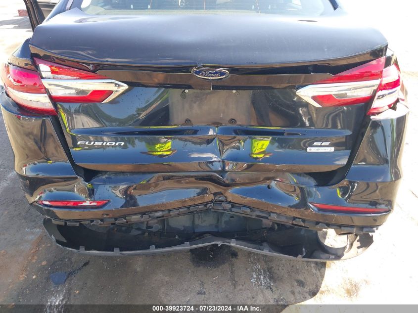 2020 Ford Fusion Se VIN: 3FA6P0HD3LR143385 Lot: 39923724