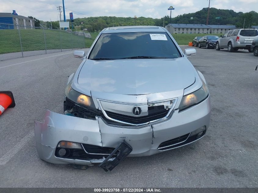 2012 Acura Tl 3.5 VIN: 19UUA8F28CA025489 Lot: 39923758