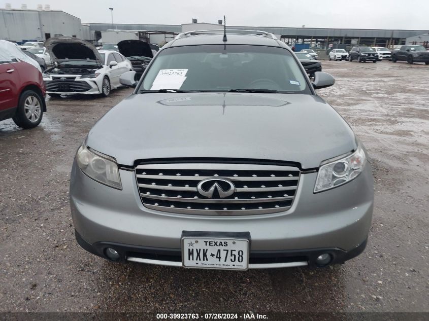 2006 Infiniti Fx35 VIN: JNRAS08U76X104068 Lot: 39923763