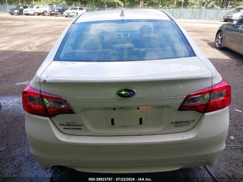 2016 Subaru Legacy 2.5I Limited VIN: 4S3BNAN64G3039258 Lot: 39923767