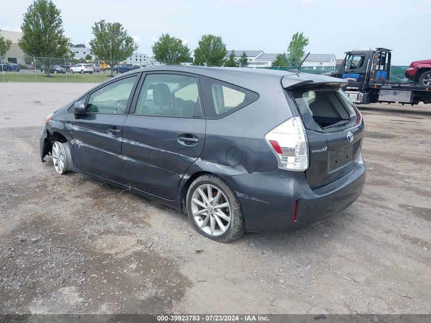2012 Toyota Prius V Five VIN: JTDZN3EU0C3132569 Lot: 39923783
