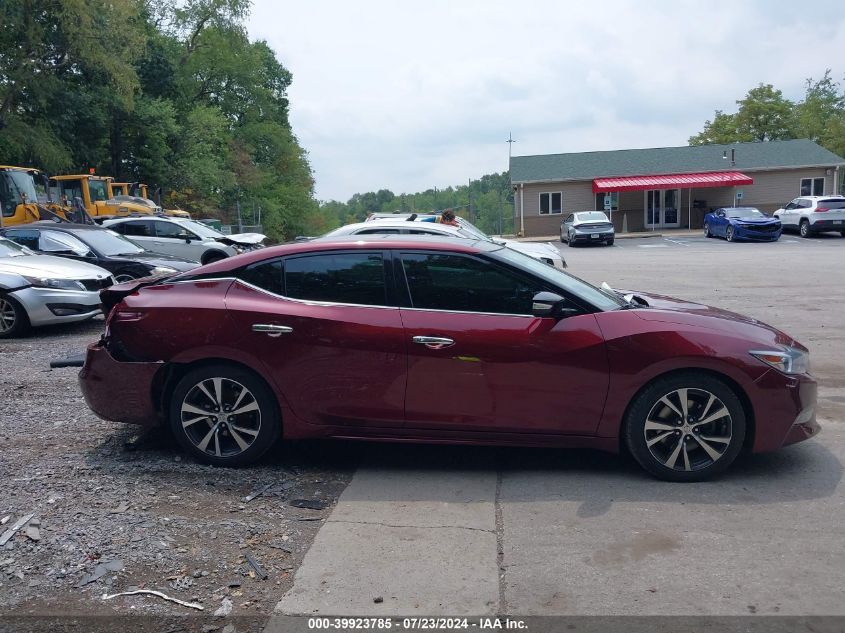 2017 Nissan Maxima 3.5 Sl VIN: 1N4AA6AP8HC409671 Lot: 39923785