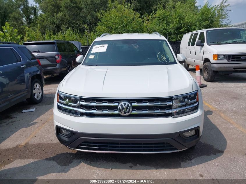 2019 Volkswagen Atlas 3.6L V6 Se VIN: 1V2LR2CA1KC514684 Lot: 39923802