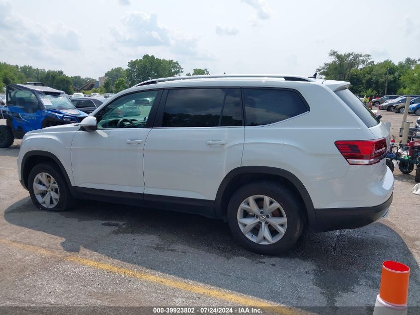 2019 Volkswagen Atlas 3.6L V6 Se VIN: 1V2LR2CA1KC514684 Lot: 39923802