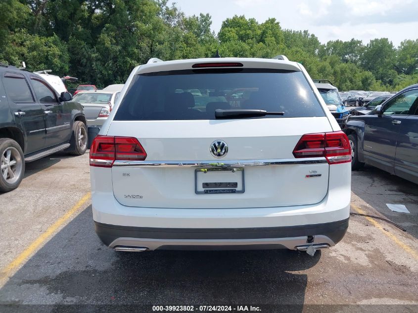 2019 Volkswagen Atlas 3.6L V6 Se VIN: 1V2LR2CA1KC514684 Lot: 39923802