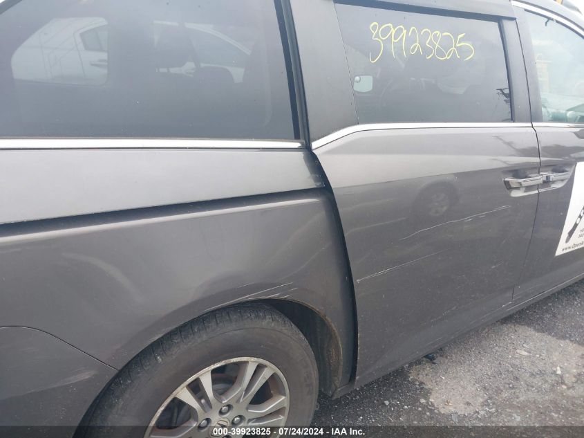 2012 Honda Odyssey Ex-L VIN: 5FNRL5H68CB053457 Lot: 39923825