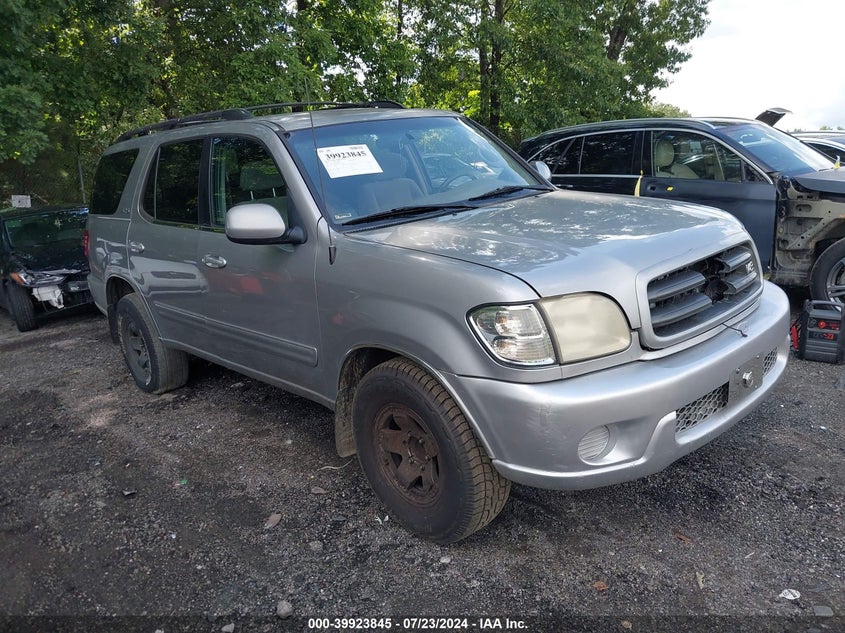 2001 Toyota Sequoia Sr5 V8 VIN: 5TDZT34A51S004238 Lot: 39923845