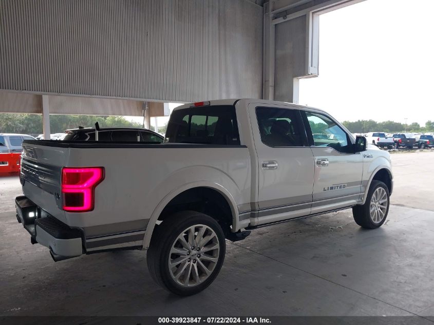 2019 Ford F-150 Limited VIN: 1FTEW1EGXKFB77560 Lot: 39923847