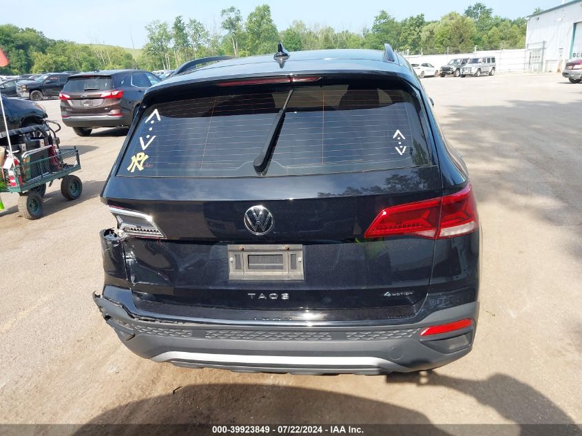 2022 Volkswagen Taos 1.5T S VIN: 3VVAX7B28NM077034 Lot: 39923849