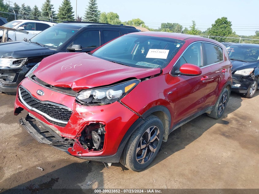 VIN KNDPMCAC0L7800824 2020 KIA SPORTAGE LX