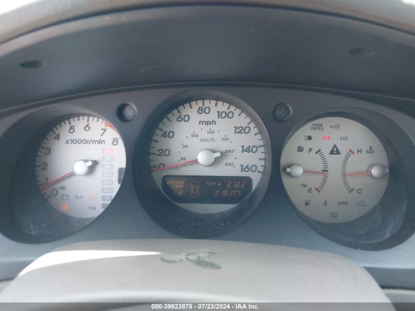 2001 Acura Cl 3.2 Type S VIN: 19UYA42681A027775 Lot: 39923878