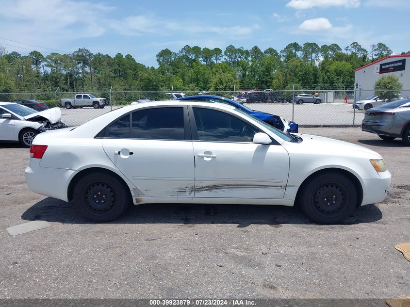2007 Hyundai Sonata Gls VIN: 5NPET46C27H271788 Lot: 39923879