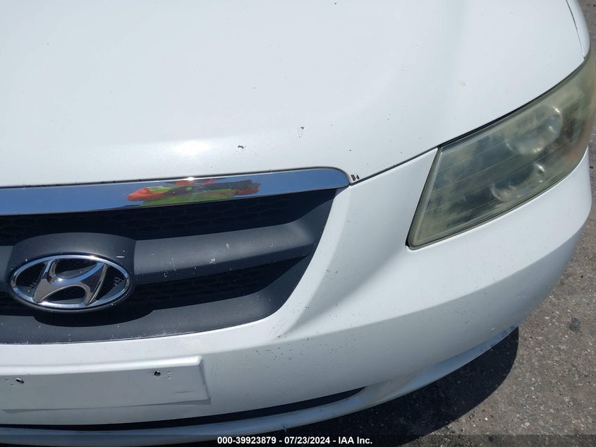 2007 Hyundai Sonata Gls VIN: 5NPET46C27H271788 Lot: 39923879