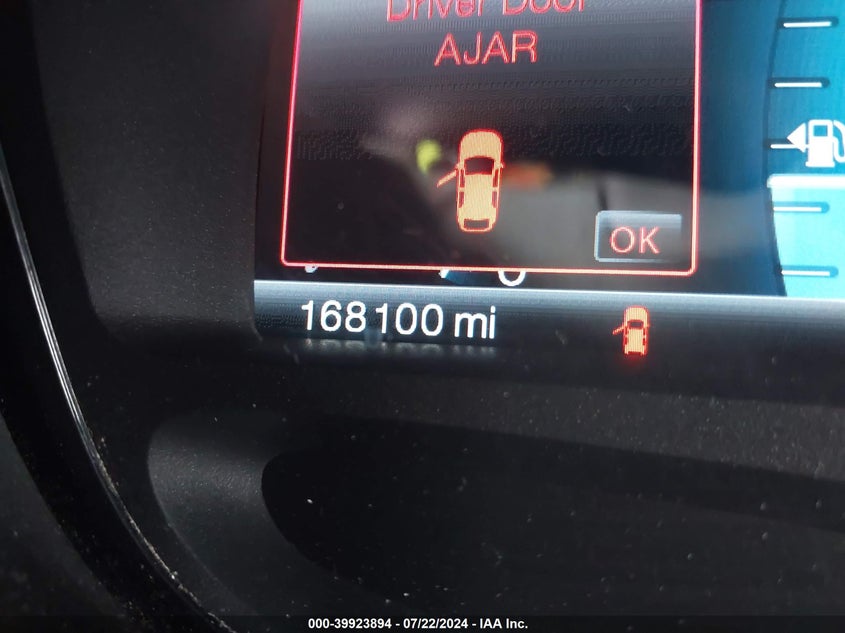 2011 Ford Edge Limited VIN: 2FMDK4KC2BBA76715 Lot: 39923894