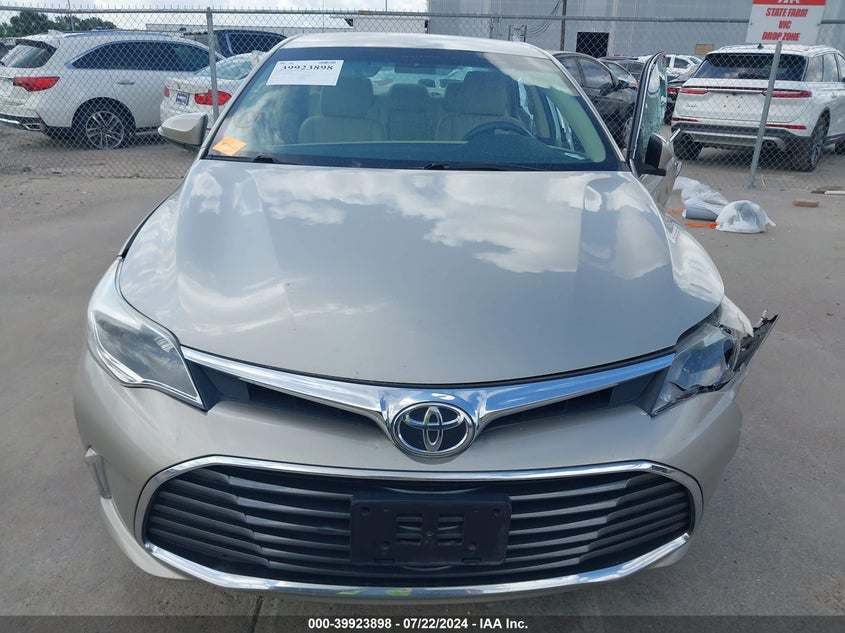 2016 TOYOTA AVALON XLE PLUS/PREMIUM/TOUR/LTD - 4T1BK1EB2GU198579