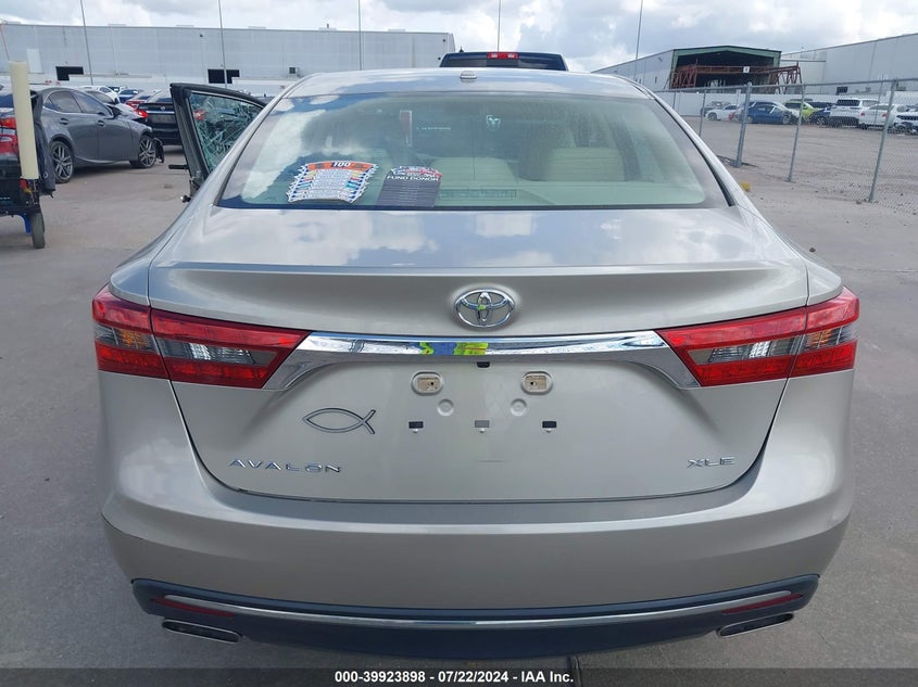 2016 TOYOTA AVALON XLE PLUS/PREMIUM/TOUR/LTD - 4T1BK1EB2GU198579