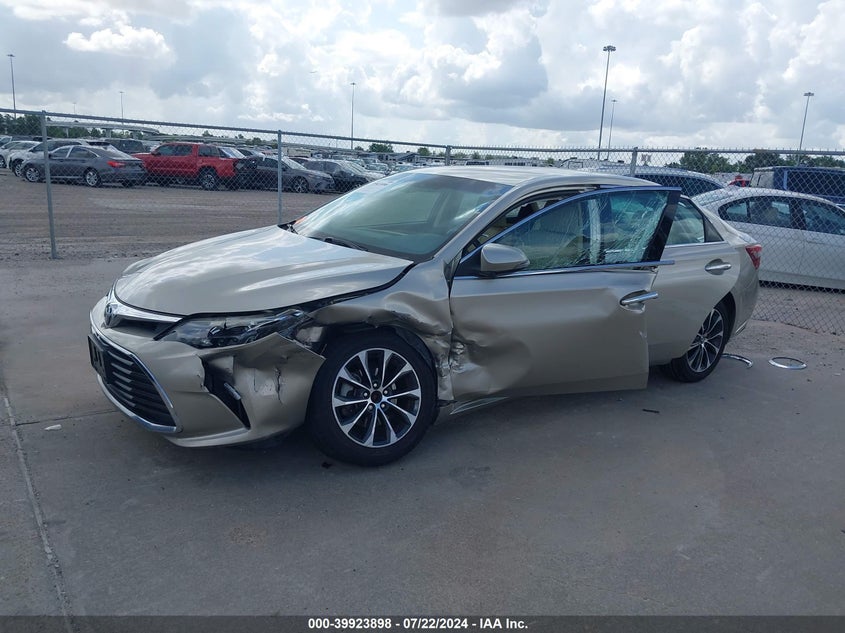 2016 TOYOTA AVALON XLE PLUS/PREMIUM/TOUR/LTD - 4T1BK1EB2GU198579