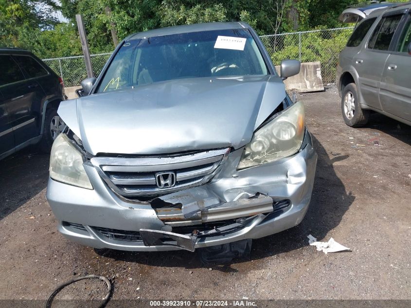 2005 Honda Odyssey Ex VIN: 5FNRL38425B054898 Lot: 39923910