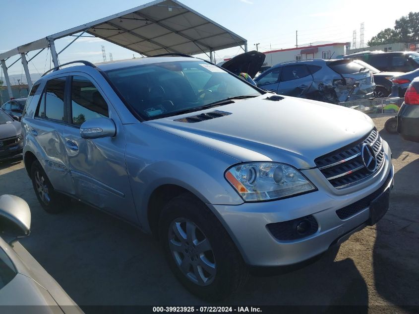 2007 Mercedes-Benz Ml 350 4Matic VIN: 4JGBB86EX7A242119 Lot: 39923925