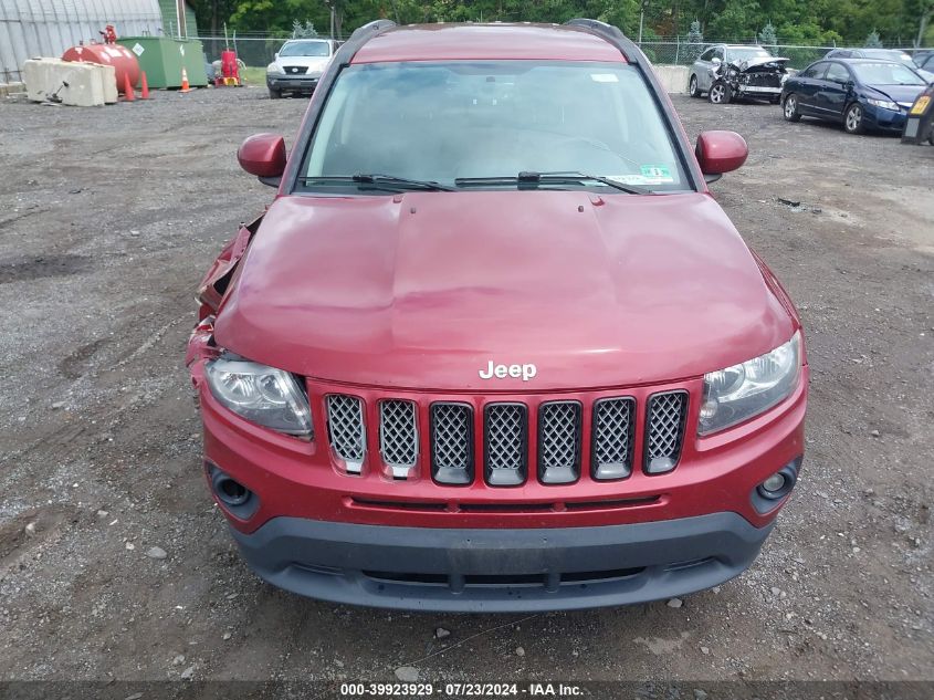 2016 Jeep Compass Latitude VIN: 1C4NJCEA8GD734748 Lot: 39923929