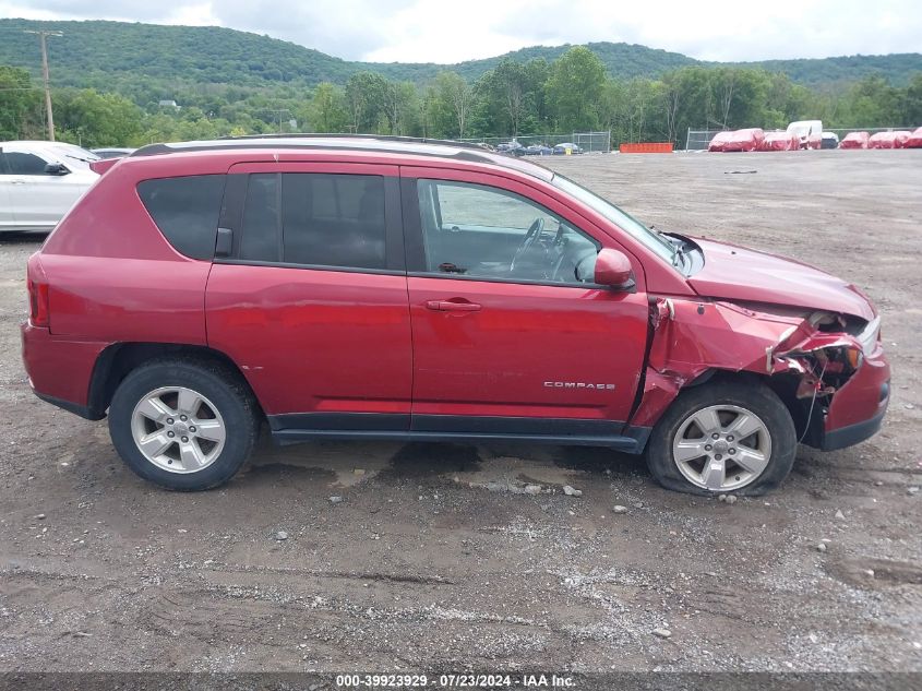 2016 Jeep Compass Latitude VIN: 1C4NJCEA8GD734748 Lot: 39923929